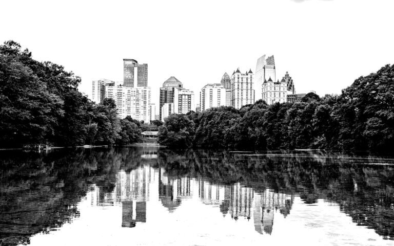 Atlanta buildings and river