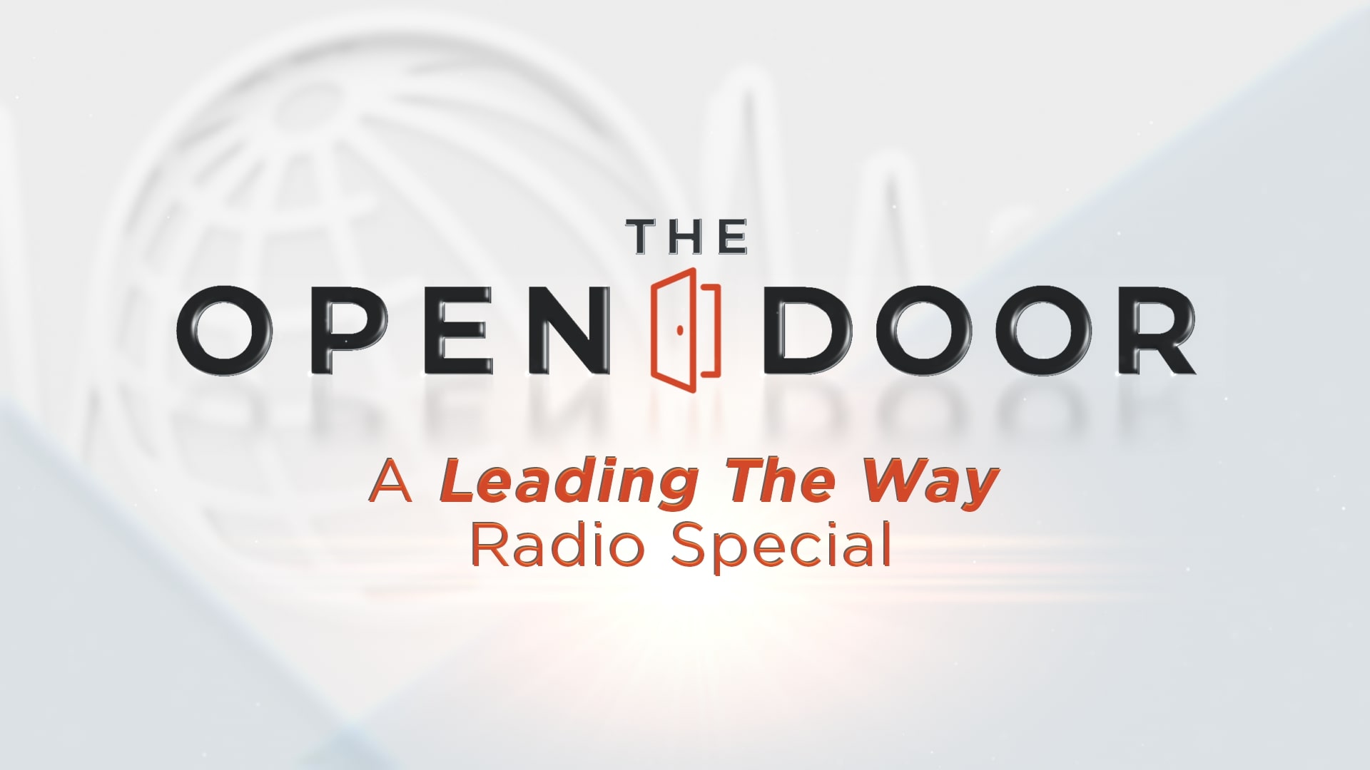 The Open Door Radio Special