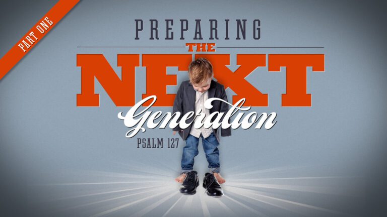 Preparing the Next Generation