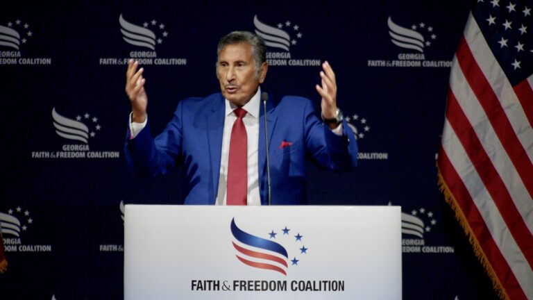 Dr. Michael Youssef at Faith & Freedom Coalition after Charlie Kirk's assassination