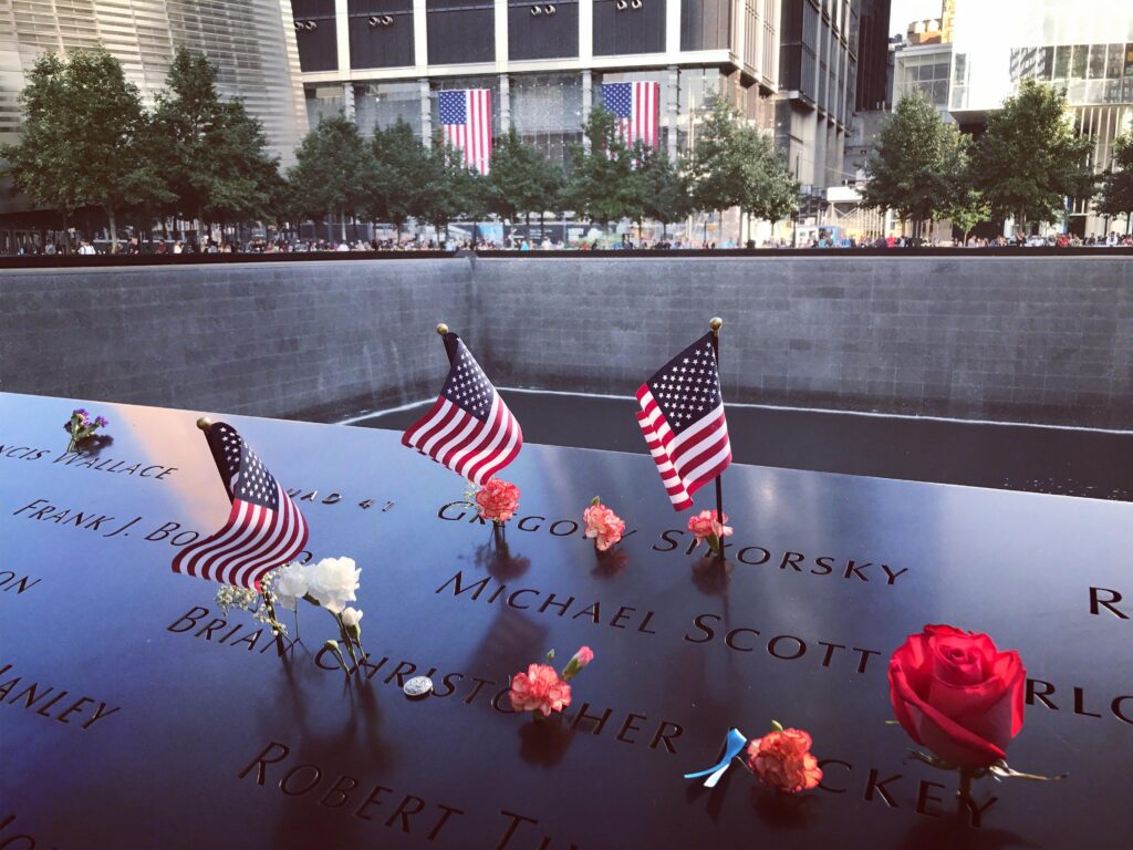 9/11 reflecting pond